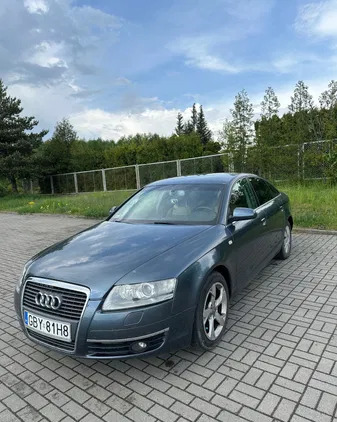 samochody osobowe Audi A6 cena 28500 przebieg: 252000, rok produkcji 2006 z Bytów